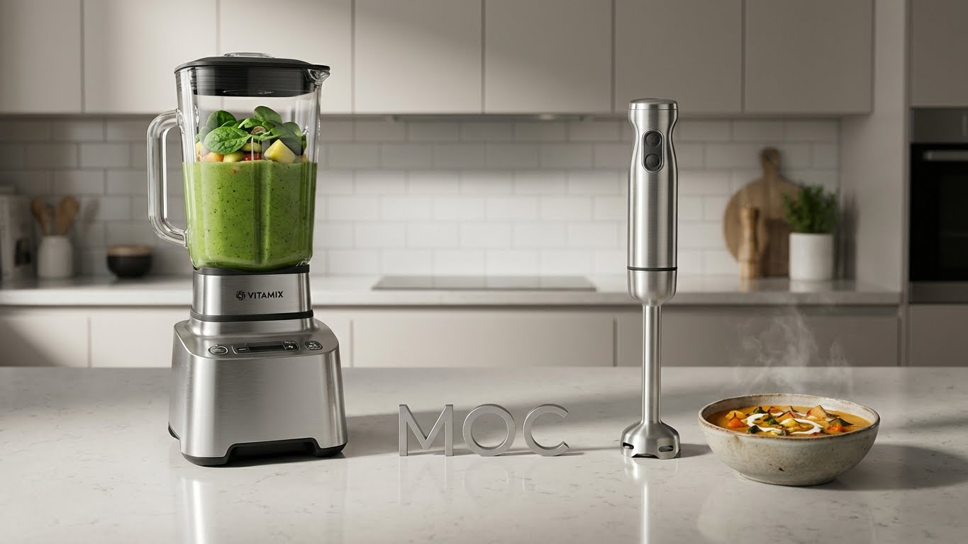 Blender kielichowy czy ręczny? Porównanie dla miłośników zdrowych koktajli i przepisów z ebooka